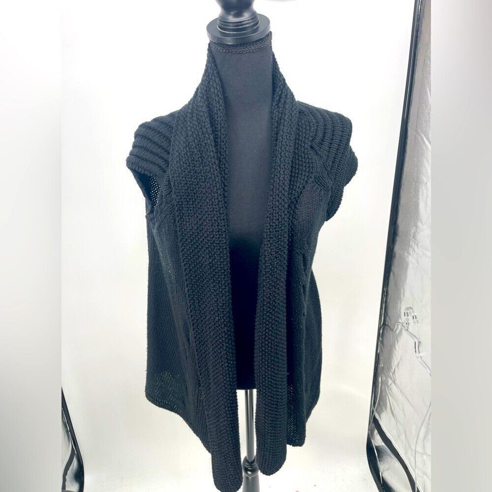 INC XL cardigan black‎ sweater